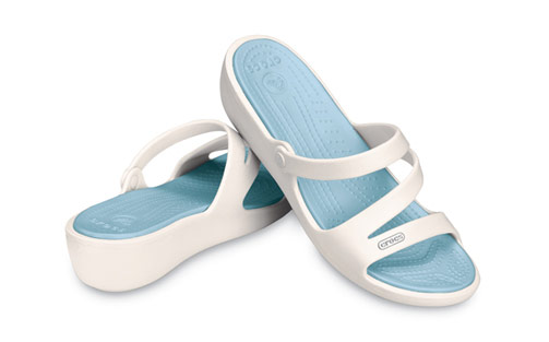 sky blue crocs